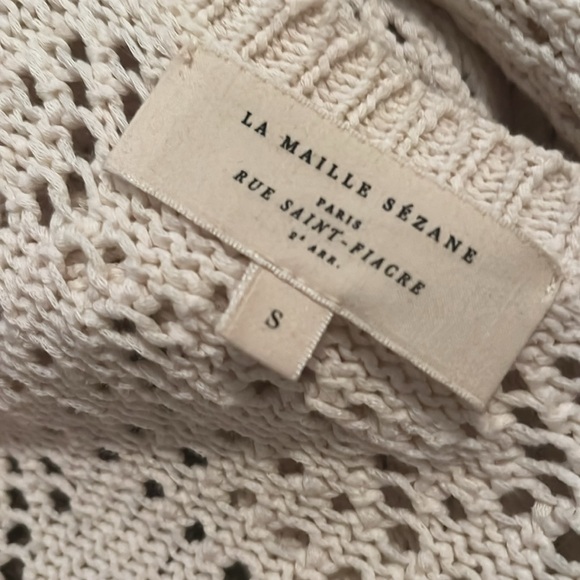 Sezane knit Capucine cardigan, size small. - Picture 5 of 6